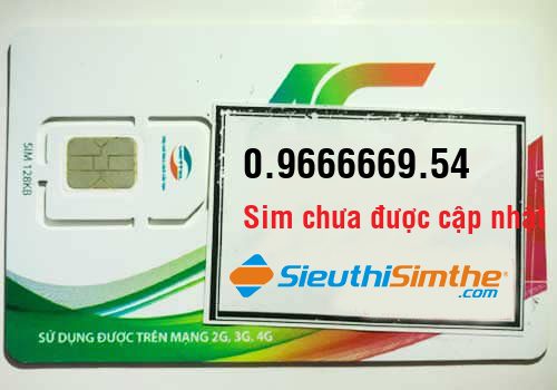 Sim 0.9666669.54 - Sim Ngũ Quý giữa Viettel