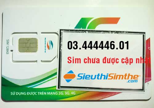 Sim 03.444446.01 - Sim Ngũ Quý giữa Viettel