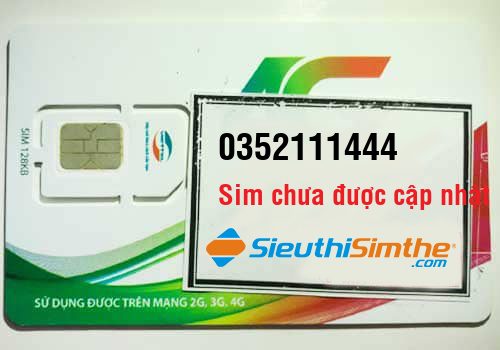 Sim 0352111444 - Sim Tam Hoa Kép Viettel