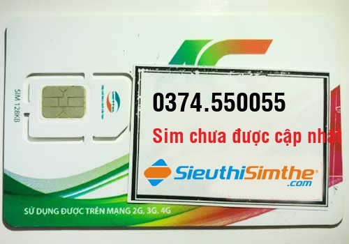 Sim 0374.550055 - Sim Gánh Đảo Viettel