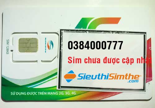 Sim 0384000777 - Sim Tam Hoa Kép Viettel
