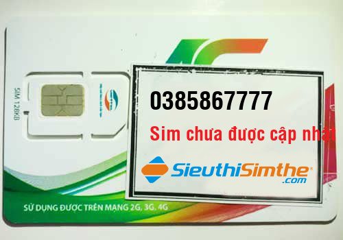Sim 0385867777 - Sim Tứ Quý Viettel