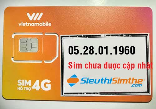 Sim 05.28.01.1960 - Sim Năm Sinh Vietnamobile