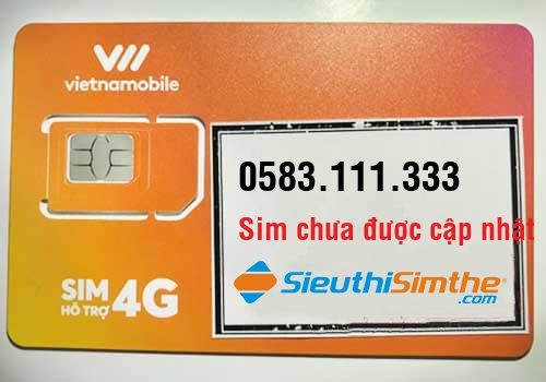 Sim 0583.111.333 - Sim Tam Hoa Kép Vietnamobile