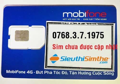 Sim 0768.3.7.1975 - Sim Năm Sinh Mobifone