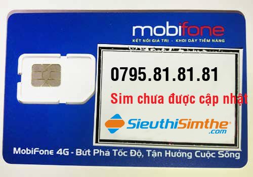 Sim 0795.81.81.81 - Sim Taxi Mobifone