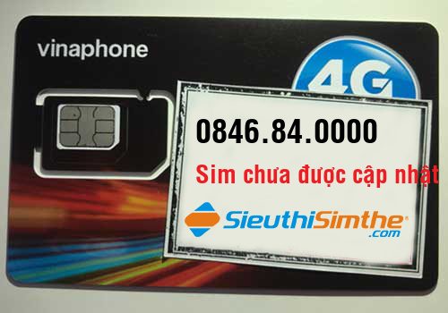 Sim 0846.84.0000 - Sim Tứ Quý Vinaphone