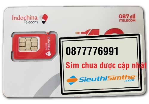 Sim 0877776991 - Sim Tứ Quý Giữa Itelecom