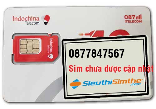 Sim 0877847567 - Sim Số Tiến Itelecom