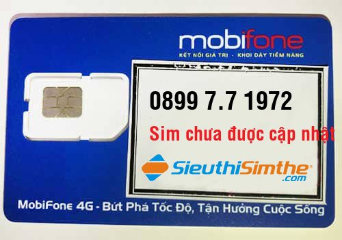 Sim 0899 7.7 1972 - Sim Năm Sinh Mobifone