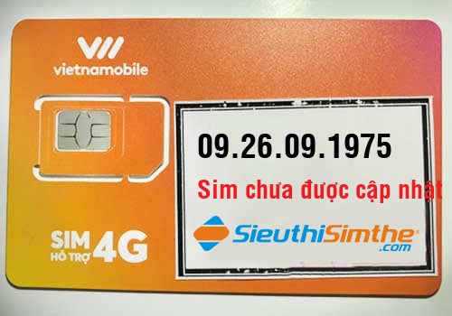 Sim 09.26.09.1975 - Sim Năm Sinh Vietnamobile