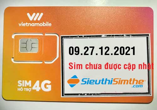 Sim 09.27.12.2021 - Sim Dễ Nhớ Vietnamobile