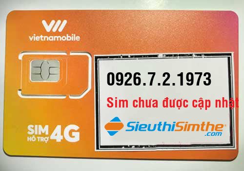 Sim 0926.7.2.1973 - Sim Năm Sinh Vietnamobile