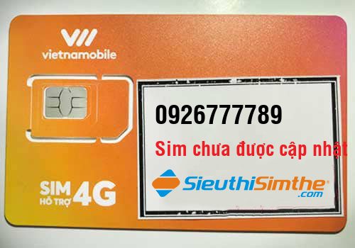 Sim 0926777789 - Sim Tứ Quý Giữa Vietnamobile
