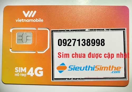Sim 0927138998 - Sim Gánh Đảo Vietnamobile