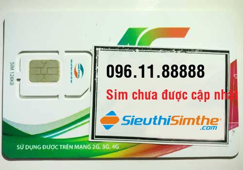 Sim 096.11.88888 - Sim Ngũ Quý Viettel