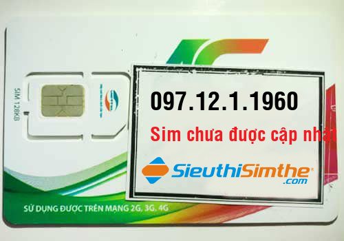 Sim 097.12.1.1960 - Sim Năm Sinh Viettel