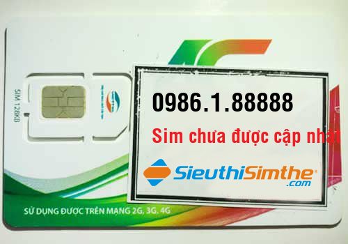 Sim 0986.1.88888 - Sim Ngũ Quý Viettel