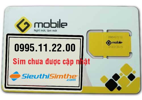 Sim 0995.11.22.00 - Sim Số Kép Gmobile