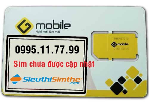 Sim 0995.11.77.99 - Sim Số Kép Gmobile