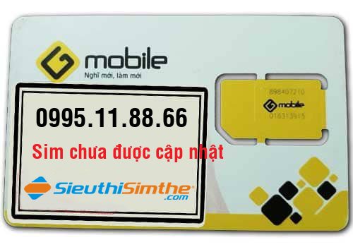 Sim 0995.11.88.66 - Sim Lộc Phát Gmobile