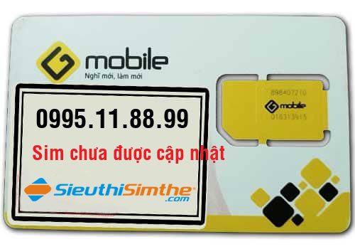 Sim 0995.11.88.99 - Sim Số Kép Gmobile