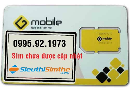 Sim 0995.92.1973 - Sim Năm Sinh Gmobile