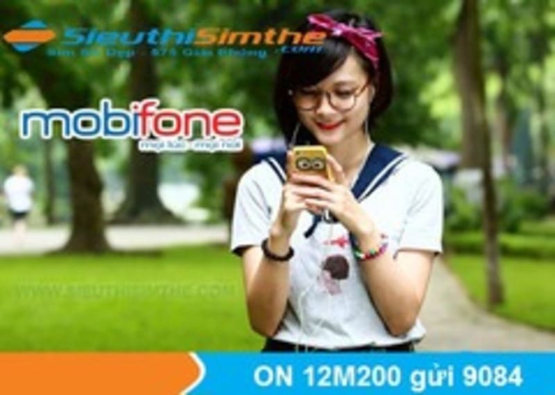 12M200 MobiFone - Đăng ký ngay để nhận data khủng lên đến 7GB/tháng