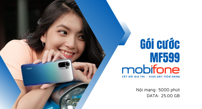 Gói cước MF599 MobiFone giải pháp tiết kiệm tiền điện thoại