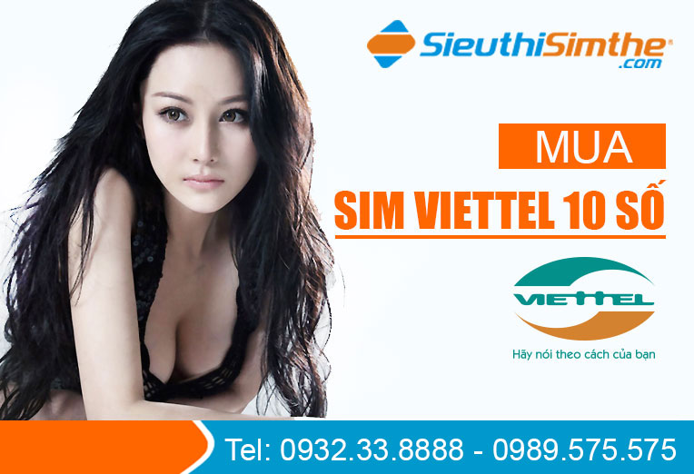 Sim Viettel 10 số giá rẻ tại Hà Nội