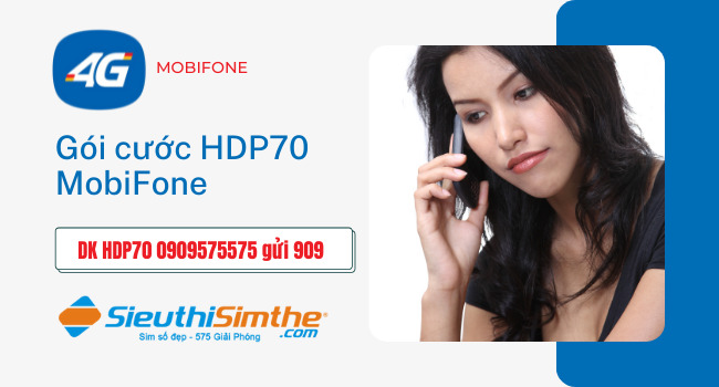 Gói cước HDP70 MobiFone