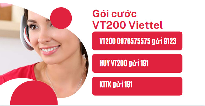 Gói cước VT200 Viettel