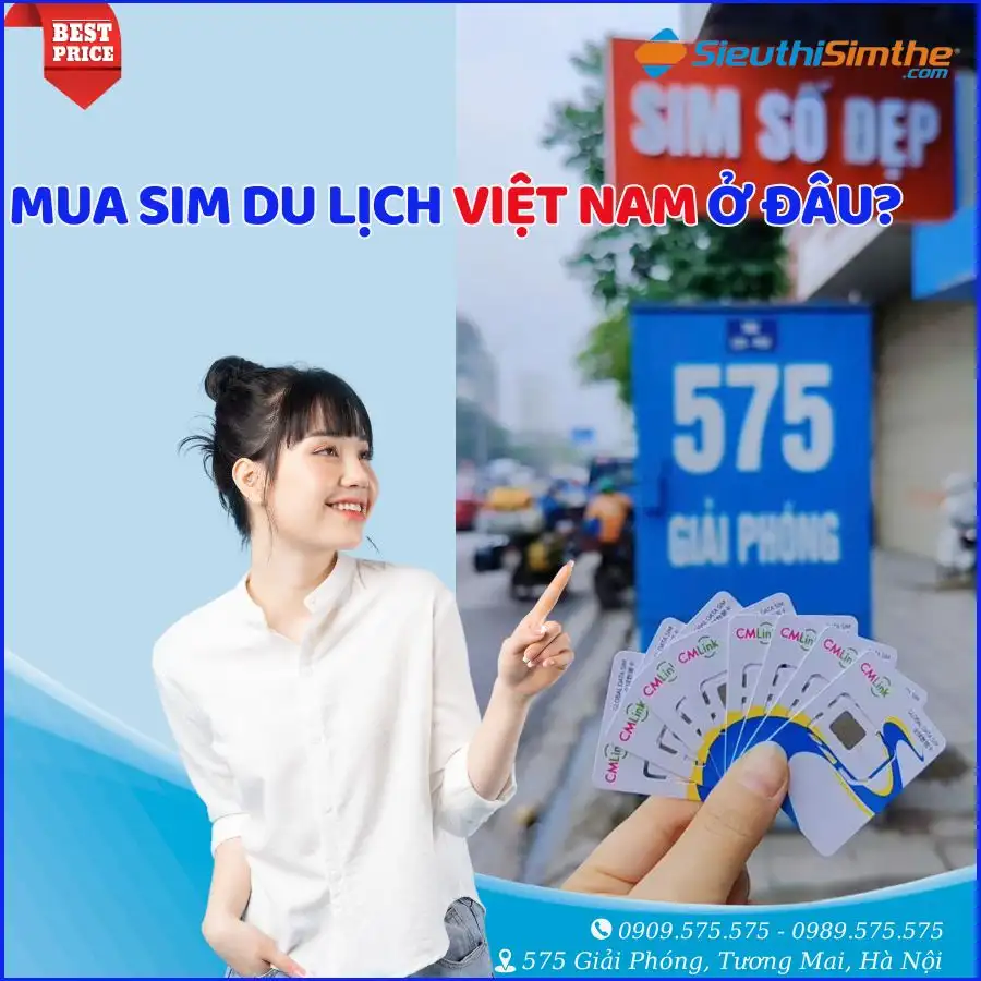 Mua SIM du lịch Việt Nam ở đâu