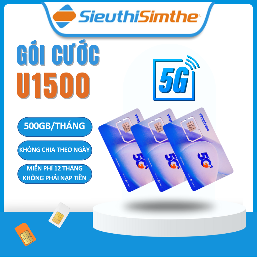 sim U1500 Vinaphone